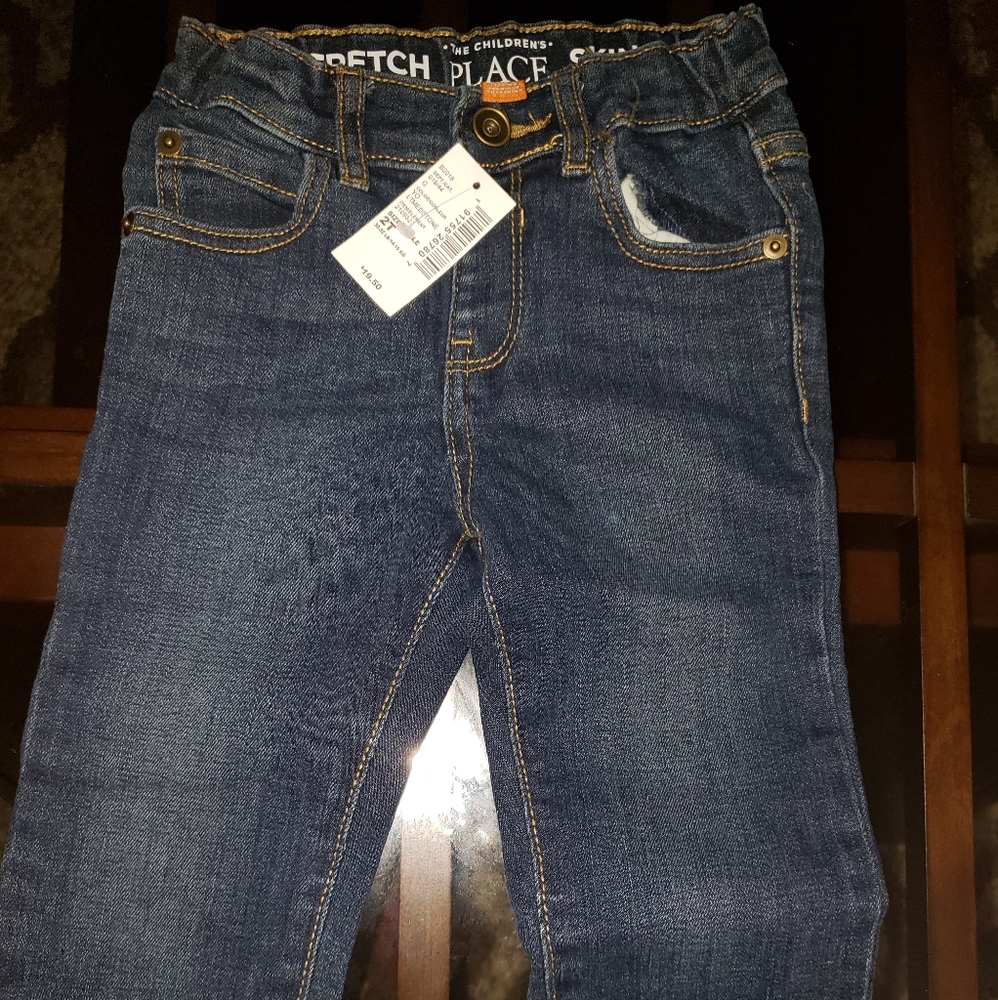 Straight leg jeans